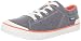 Teva Women's Freewheel Canvas Lace-up Fashion Sneaker,Charcoal Grey,5 M US