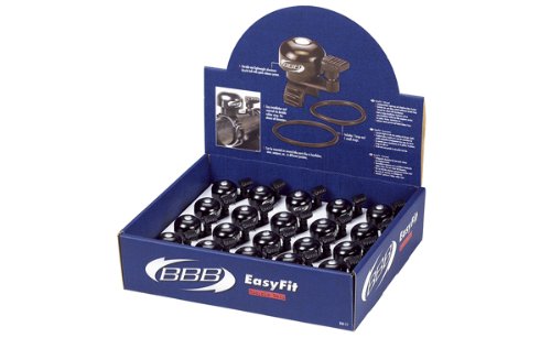 BBB Klingel EasyFit Displaybox BBB-12D, 20 St&uuml;ck, schwarz Preisvergleich