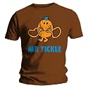 Bravado  Mr Men - Mr Tickle - Brown - Mens t-shirt  Brown