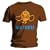 Bravado Mr Men - Mr Tickle - Brown - Mens t-shirt Brown