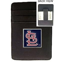 St. Louis Cardinals Leather Money Clip