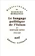 Le langage politique de l'islam