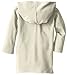 L'ovedbaby Baby Girls Unisex Organic Infant-and-toddler-hoodies, Stone, 6-9 Months US