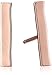 gorjana Taner Bar Mini Stud Earrings