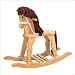 Natural Finish Kid's Derby Rocking Horse