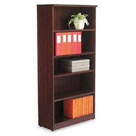 Valencia Series Bookcase Storage Cabinet, 5 Shelve