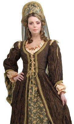 Best Sale Anne Boleyn Outfit Dress Medieval Renaissance Costume S Womens US Small (Dress 610)