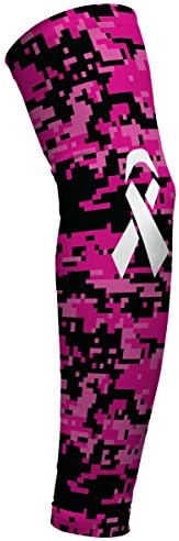 Pink Digital Camo Ribbon Arm Sleeve