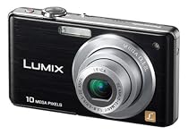 Panasonic Lumix FS7 Digital Camera - Black (10.1MP, 4x Optical Zoom) 2.7 inch LCD