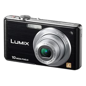 Panasonic Lumix FS7 Digital Camera  - Black (10.1MP, 4x Optical Zoom) 2.7 inch LCD