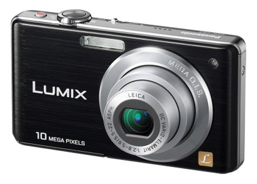 Panasonic Lumix FS7 Digital Camera  - Black (10.1MP, 4x Optical Zoom) 2.7 inch LCD