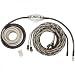 Scosche Revopak4 4-Gauge Revo Series Single Amp Power and Audio Kit (Silver/Black)