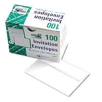 Quality Park Products QUA36217 Invitation Envelopes- 24Lb- No 5-.50- 4-.38in.x5-.75in.- WE