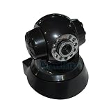 Security Wired Night Vision IP Camera Internet IR Pan/Tilt 2 Way Audio Black 41kL8ZMdSNL. SL160 Security Wired Night Vision IP Camera Internet IR Pan/Tilt 2 Way Audio Black