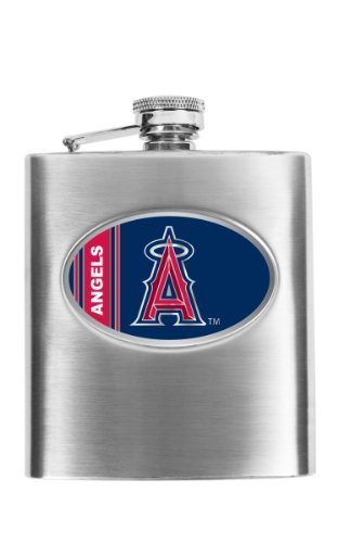 Simran HFMLB-Angels Los Angeles Angels Hip Flask