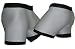 Plain White Vale Tudo Shorts Size Large
