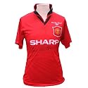 Eric Cantona Signed Manchester United 1996 FA Cup Winners Shirt