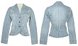 YMI Stretch Slub Denim Blazer