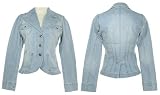YMI Stretch Slub Denim Blazer