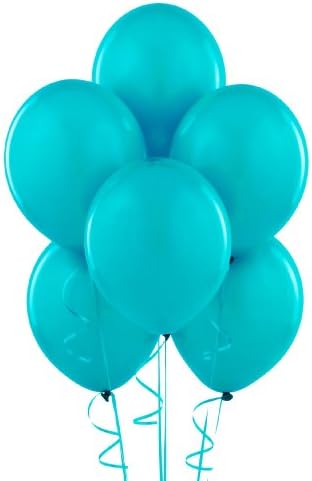 Turquoise 11" Matte Balloons (6 count)