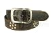 

Snap on Grommets and Studs Cow Hide Vintage Leather Belt