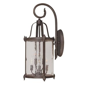 World Imports Lighting 1694-89 Old Sturbridge 6-Light 11-Inch Outdoor Wall Mount Lantern,... by 