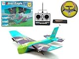 UKayed Radio Controlled Silver Eagle 2 Plane In Red