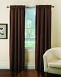 55-Inch by 63-Inch Chamois Thermal Backed Pole Top Panel, Chocolate