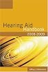 2008-2009 Hearing Aid Handbook