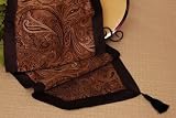 picture of 15 x 72 Timeless Paisley Reversible Table Runner