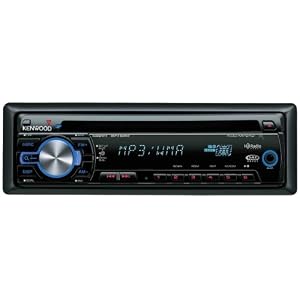 Kenwood KDC-MP242 WMA/MP3 CD Receiver with Satellite/HD Radio/Bluetooth Ready Front Panel AUX Input