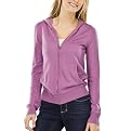 Mossimo® Black: Ultrasoft Hoodie Cardigan - Purple Whip