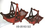 Home Decorative Bamboo Magazine Holders