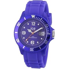 Ice-Watch Unisex-Armbanduhr Medium Big Sili Forever blau SI.BE.U.S.09