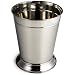 Steeltek SOHO 9-Quart Wastebasket, Heavy Chrome