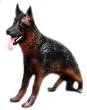 Eigenschaften   / Schäferhund Figur für Innen & Aussen - HANDBEMALT
