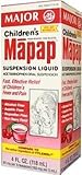 Mapap Children's 160mg/5ml Suspension Cherry - 4 oz (2 PACK)