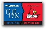 Kentucky Wildcats / Louisville Cardinals Rivalry Flag