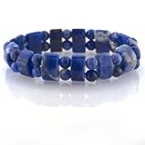 Cute Stretchy Blue Sodalite Bracelet