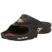 Reebok Men's NFL Mojo Slide Sandal,Black/Burgundy (49ers),4 M US