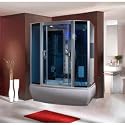 Neu Dampfdusche Luxusduschtempel Duschkabine Dusche 907 inkl. Dampfgenerator