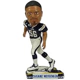 San Diego Chargers Shawn Merriman 2009 Helmet Base Bobblehead