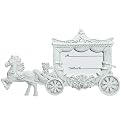 Coach Place Card Holder - White