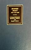 Business policy: text and cases