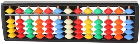 Generic Mini Plastic Colorful Office Useful 13 Column Abacus Soroban Calculating Tool