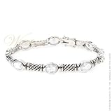 STUDIO 925: *PAULINE WHITE DIAMOND CZ BRACELET*