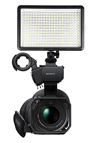 Professional Long Life Multi-LED Dimmable Universal Video Light for DSLR Cameras & Video Cameras (Rechargeable Battery & Charger Included)