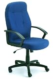 Boss High Back Executive Fabric Chair - B8801 - Navy
