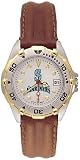 Seattle Mariners MLB All Star Watch with Leather Band - Women's