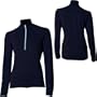 ICEBREAKER TORNADO TOP - WOMENS - M - ONYX / AERO ZIP